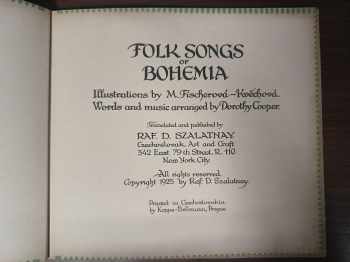 Dorothy Cooper: Folk songs of Bohemia