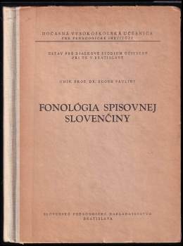 Fonológia spisovnej slovenčiny