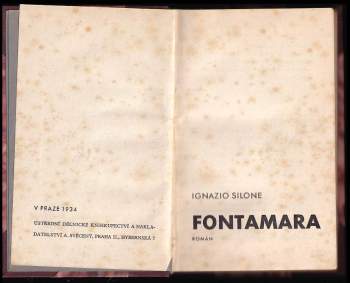 Ignazio Silone: Fontamara