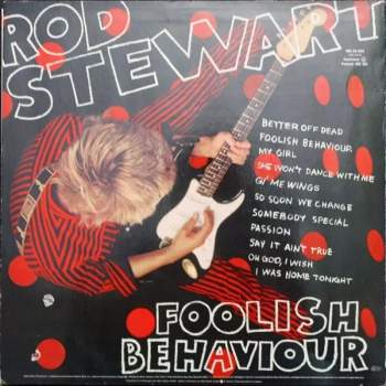 Rod Stewart: Foolish Behaviour (+ OBŘÍ PLAKÁT)