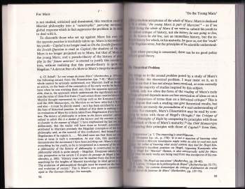 Louis Althusser: For Marx