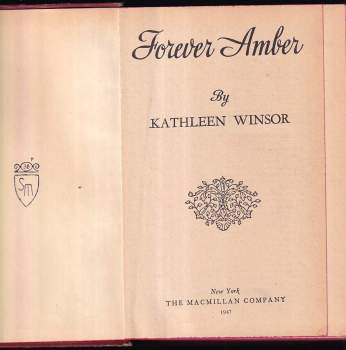 Kathleen Winsor: Forever Amber