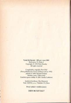 Nick Hornby: Fotbalová horečka