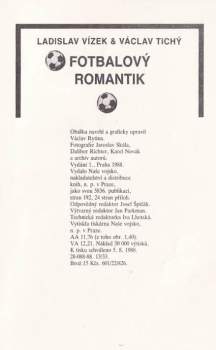 Václav Tichý: Fotbalový romantik