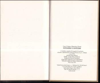 Luca Crippa: Fotograf z Osvětimi