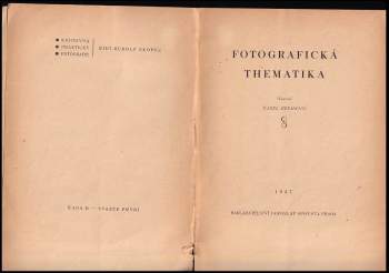 Karel Hermann: Fotografická thematika