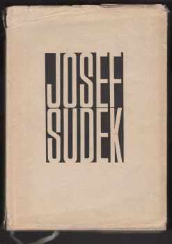 Josef Sudek: Fotografie