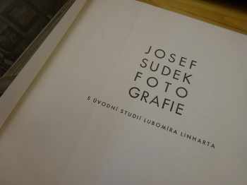 Josef Sudek: Fotografie