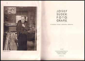 Josef Sudek: Fotografie