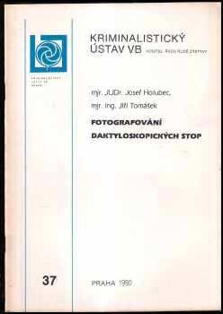 Fotografování daktyloskopických stop