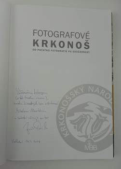 Jiří Dvořák: Fotografové Krkonoš
