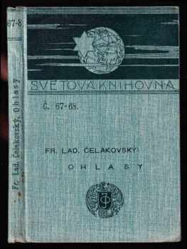 Fr. Lad. Čelakovského Ohlasy