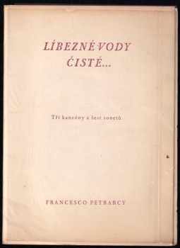 Francesco Petrarcy Líbezné vody čisté