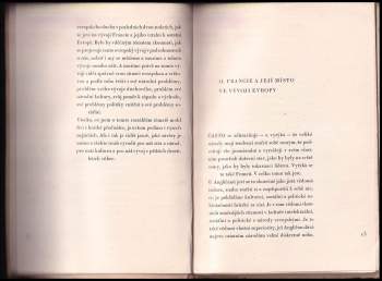 Edvard Beneš: Francie a nová Evropa