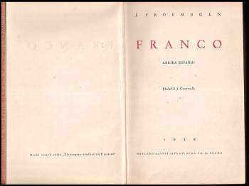 Hanns Froembgen: Franco