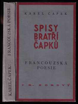 Francouzská poesie : (překlady) (1940, František Borový) - ID: 592108