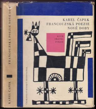 Karel Čapek: Francouzská poezie nové doby