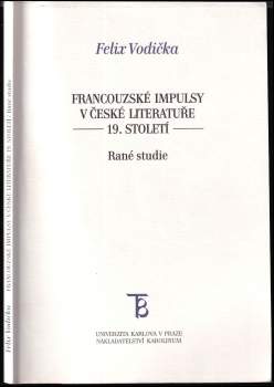 Francouzské impulsy v české literatuře 19. století