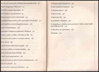 Jan Vladislav: Francouzské pohádky ; Kapitán Tulipán a princezna z Bordeaux