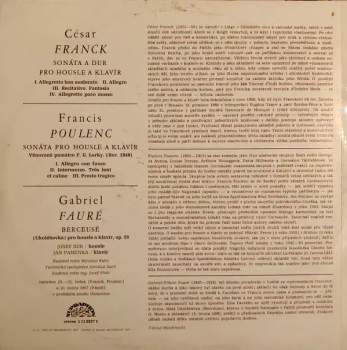 Josef Suk: Francouzské Skladby Pro Housle A Klavír = French Compositions For Violin And Piano