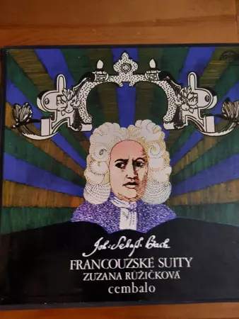 Johann Sebastian Bach: Francouzské Suity Zuzana Růžičková Cembalo (3xLP + BOX)