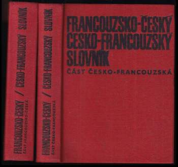 Francouzsko-český a česko-francouzský slovník