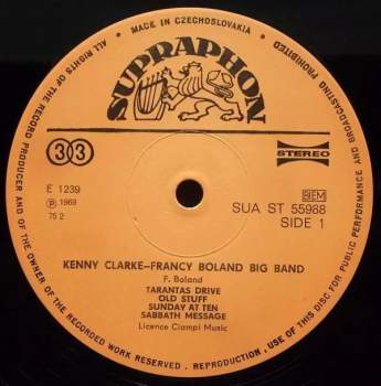 Clarke-Boland Big Band: Francy Boland & Kenny Clarke Famous Orchestra