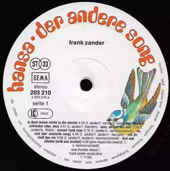 Frank Zander: Frank Zander