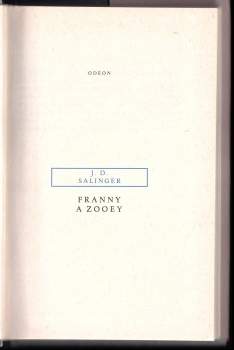 J. D Salinger: Franny a Zooey