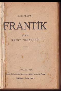 Antonín Jenne: Frantík