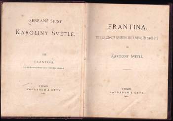 Karolina Světlá: Frantina