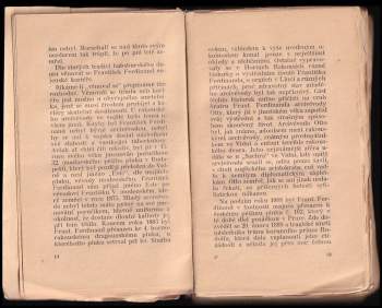 Jiří Hronek: František Ferdinand d'Este