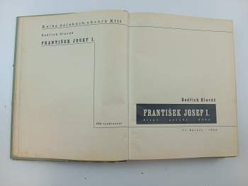 Karel Teige: František Josef I