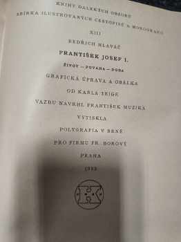 Karel Teige: František Josef I