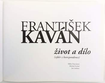 Jan Luštinec: František Kaván