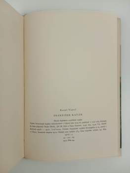 Karel Vancl: František Kaván