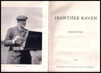 Karel Vancl: František Kaván