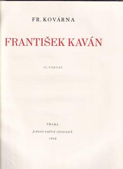 František Kovárna: František Kaván