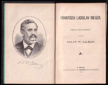 Jiljí Vratislav Jahn: František Ladislav Rieger