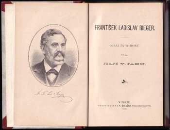 Jiljí Vratislav Jahn: František Ladislav Rieger
