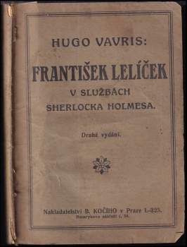 František Lelíček v službách Sherlocka Holmesa