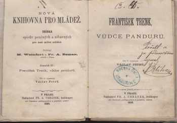 Václav Petrů: František Trenk, vůdce pandurů