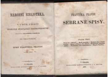 František Pravda: Sebrané spisy