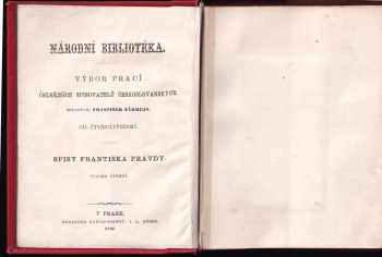 František Pravda: Františka Pravdy Sebrané spisy