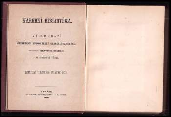 František Turinský: Františka Turinského Básnické spisy