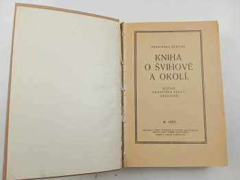 František Teplý: Františka Zemana Kniha o Švihově a okolí