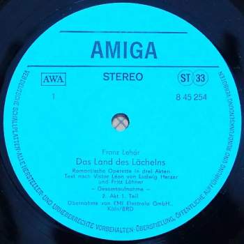 Franz Lehár: Franz Lehár - Das Land Des Lächelns (Gesamtaufnahme) (2xLP)