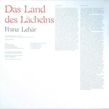 Franz Lehár: Franz Lehár - Das Land Des Lächelns (Gesamtaufnahme) (2xLP)