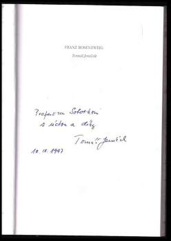 Tomáš Jeníček: Franz Rosenzweig
