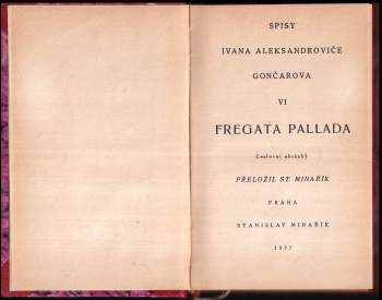 Ivan Aleksandrovič Gončarov: Fregata Pallada